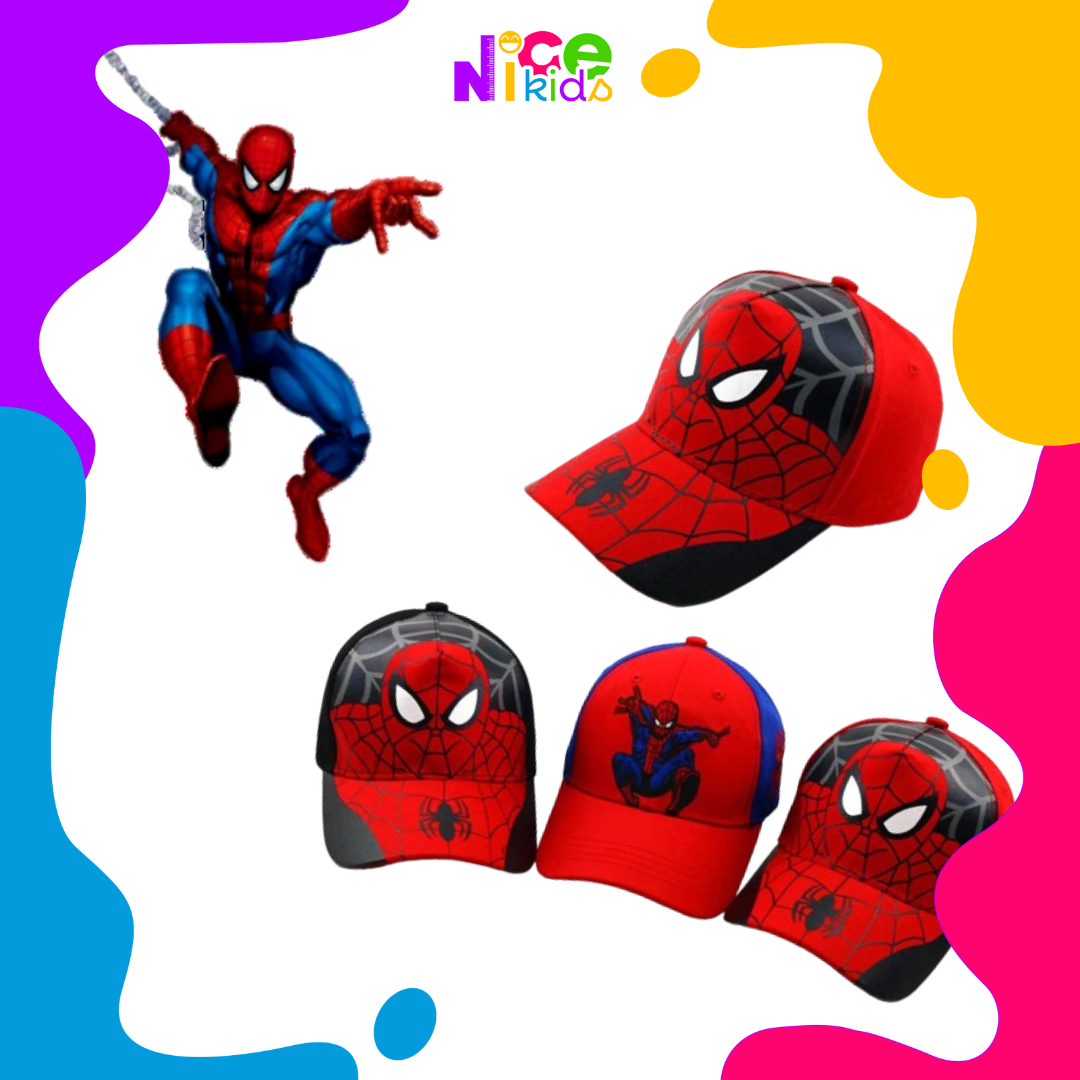 Boné Infantil do Homem-Aranha