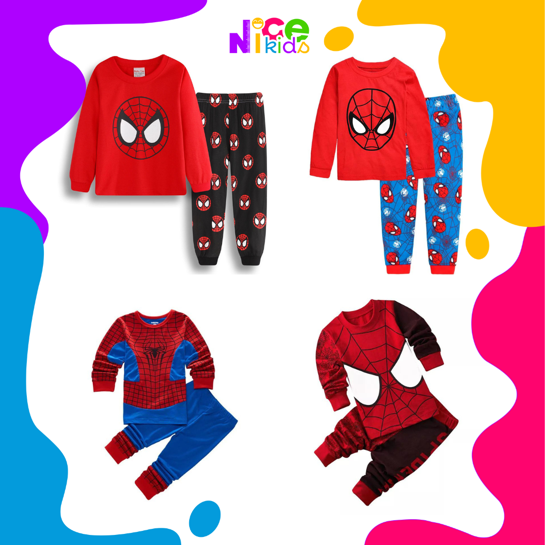 Conjunto Pijamas Homem Aranha - Teia de Sonhos