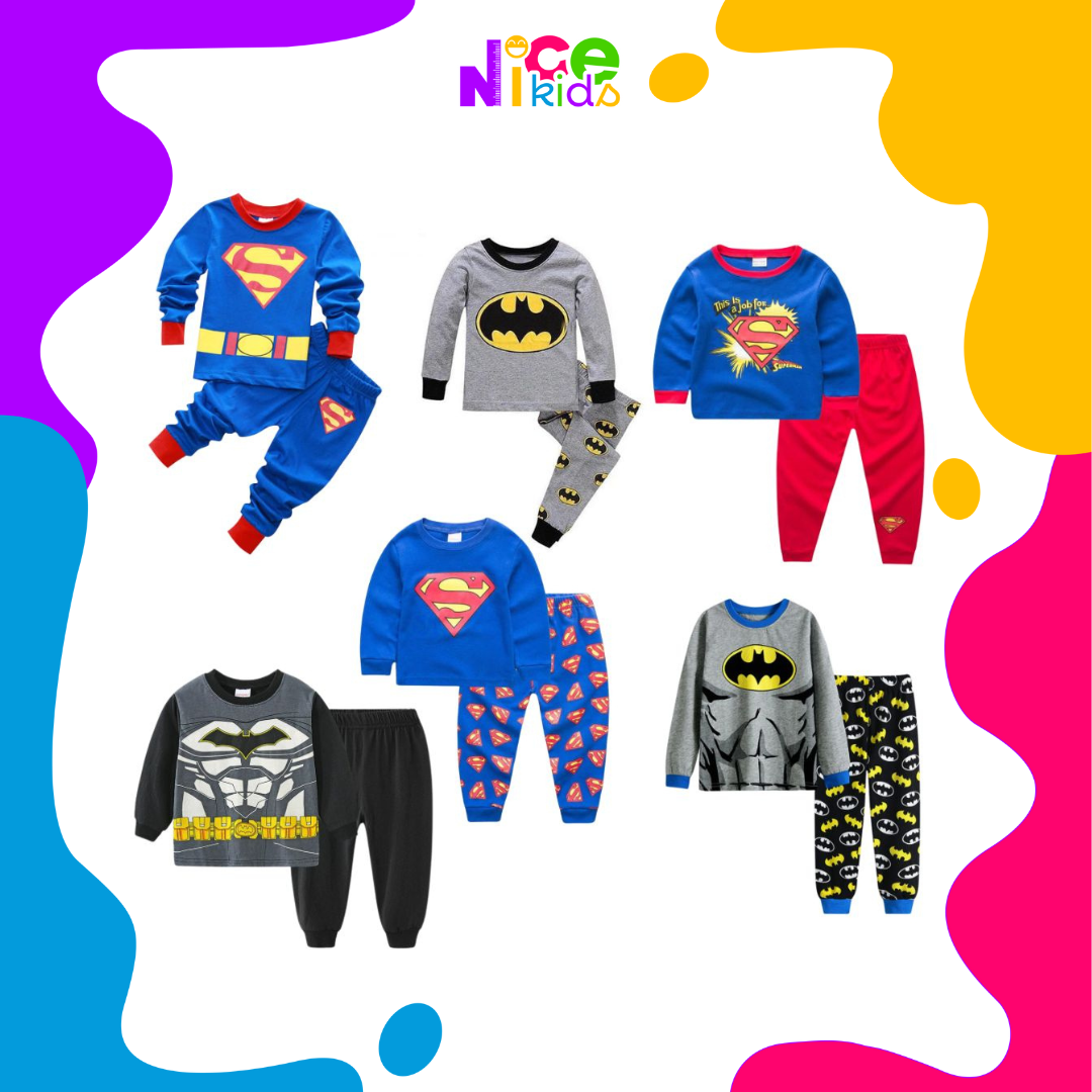 Pijama Infantil - Super heróis