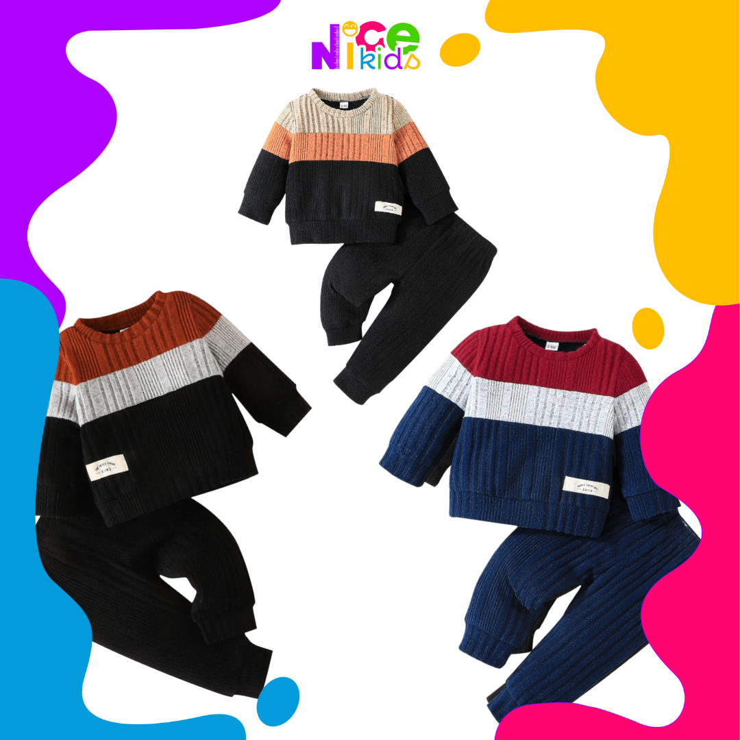 Conjunto de Lã Baby Boy Confort