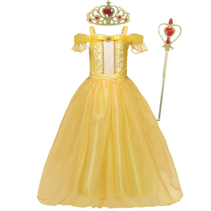 Fantasias Princesas da Disney - Cosplay Infantil