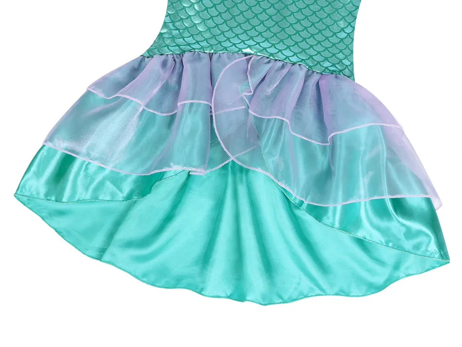 Fantasia Ariel - Cosplay Infantil