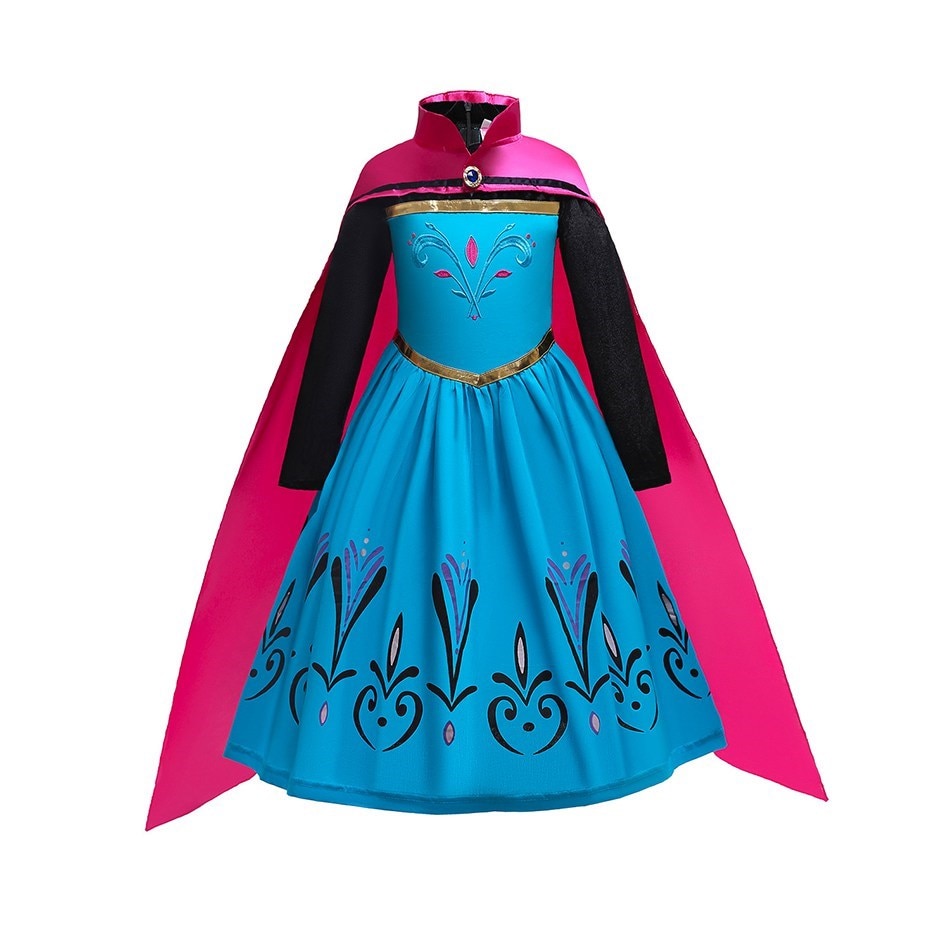 Fantasia  Frozen - Cosplay Infantil