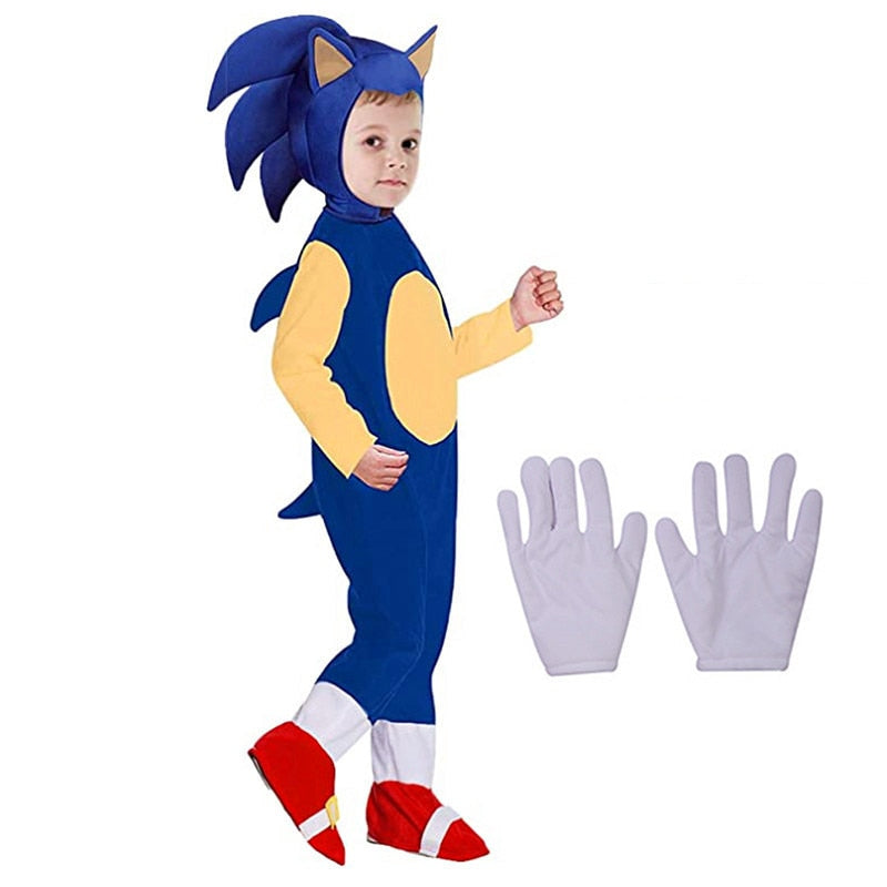 Fantasia Sonic Infantil até o Tamanho 10